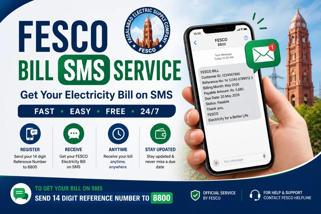 FESCO Bill SMS Service